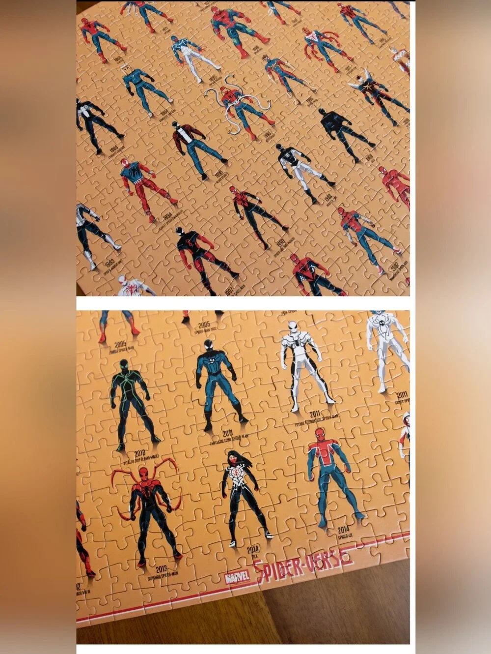 Mondo Marvel Spider-Verse 1000-Piece Puzzle featuring art by DKNG - Sealed